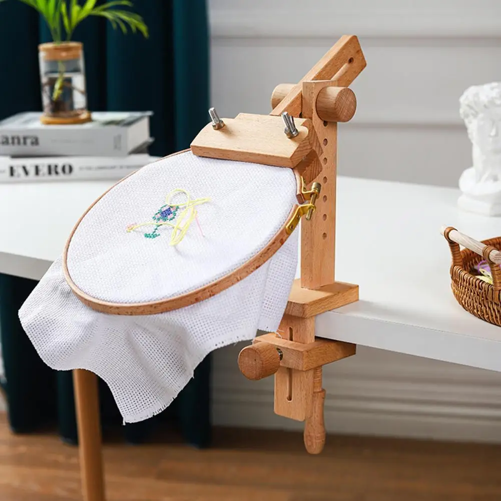 

1 Set Useful Compact Lightweight Embroidery Holder Cross Stitch Holder Display Sewing Accessories Embroidery Stand