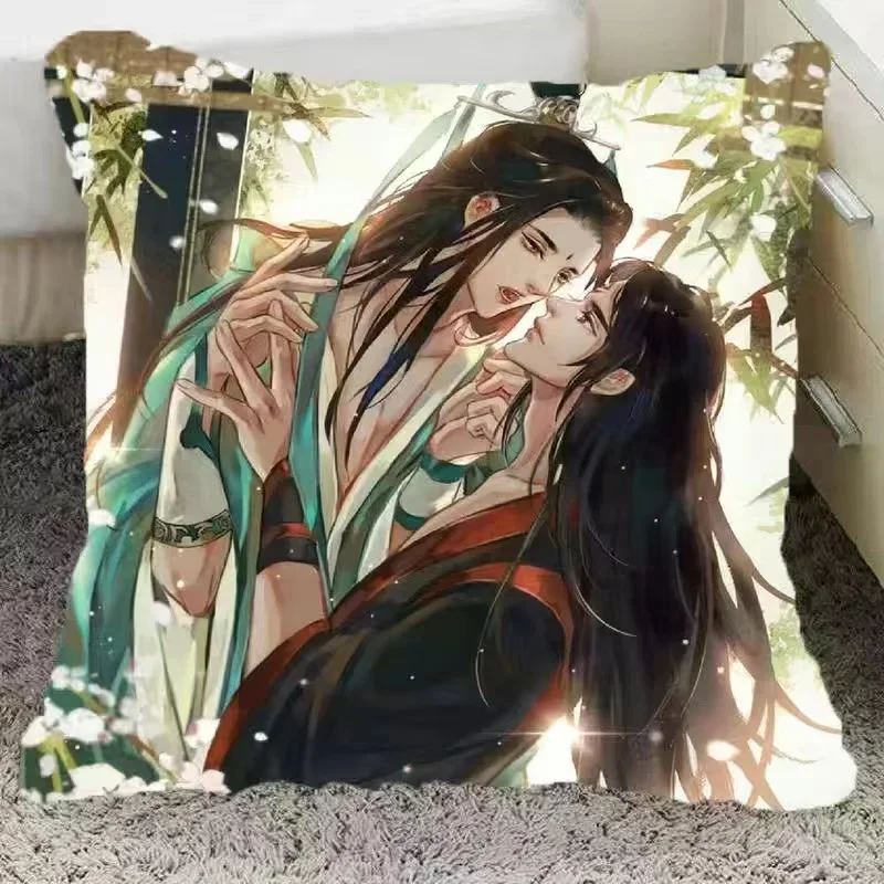 Наволочка с двусторонним принтом Luo Binhe Shen Qingqiu для дома и автомобиля