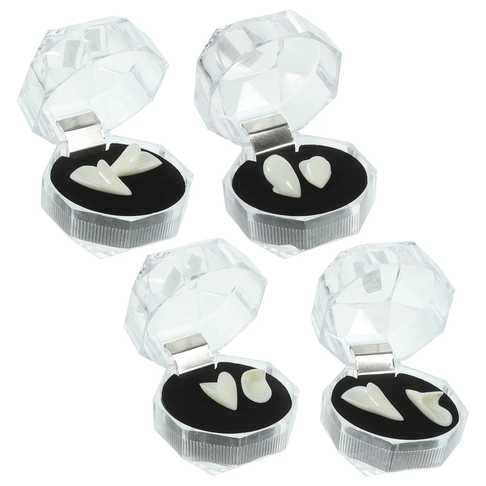 4 пары индивидуальных клков зубные протезы для косплея реквизит вечеринки в