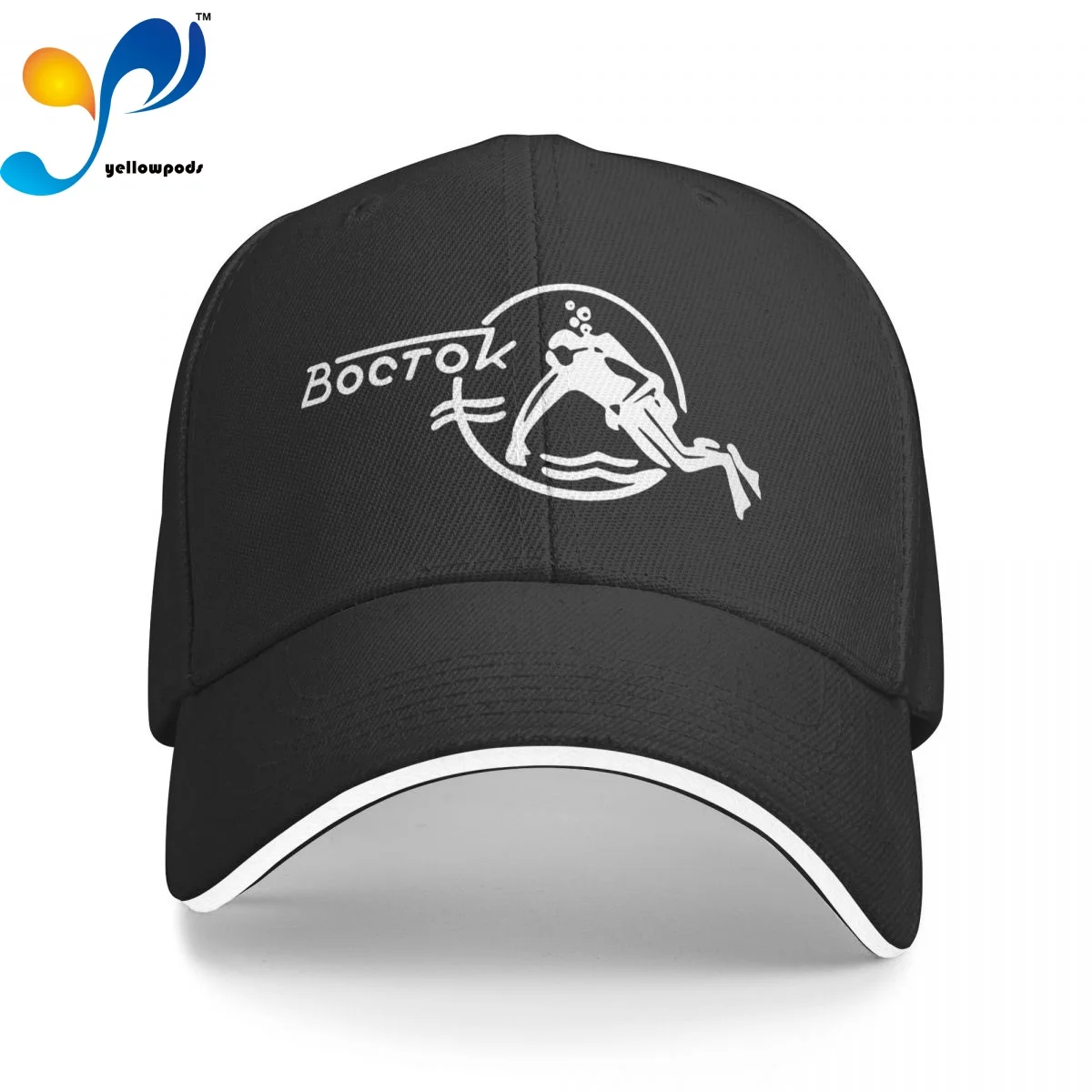 

Vostok Scuba Dude Trucker Cap Snapback Hat for Men Baseball Mens Hats Caps for Logo