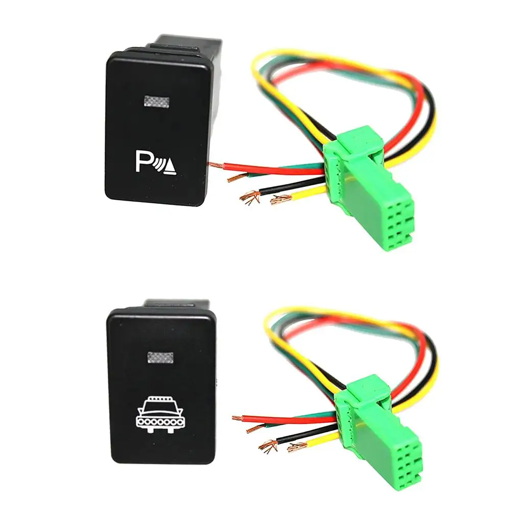 Кнопочный переключатель Белый СВЕТОДИОДНЫЙ парковочный светильник и