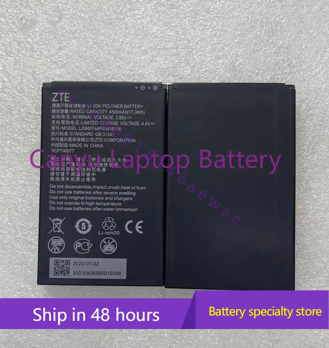Аккумулятор Li3945T44P4h815174 для смартфонов ZTE MU5001 Wi-Fi Wifi6 портативный беспроводной 833F