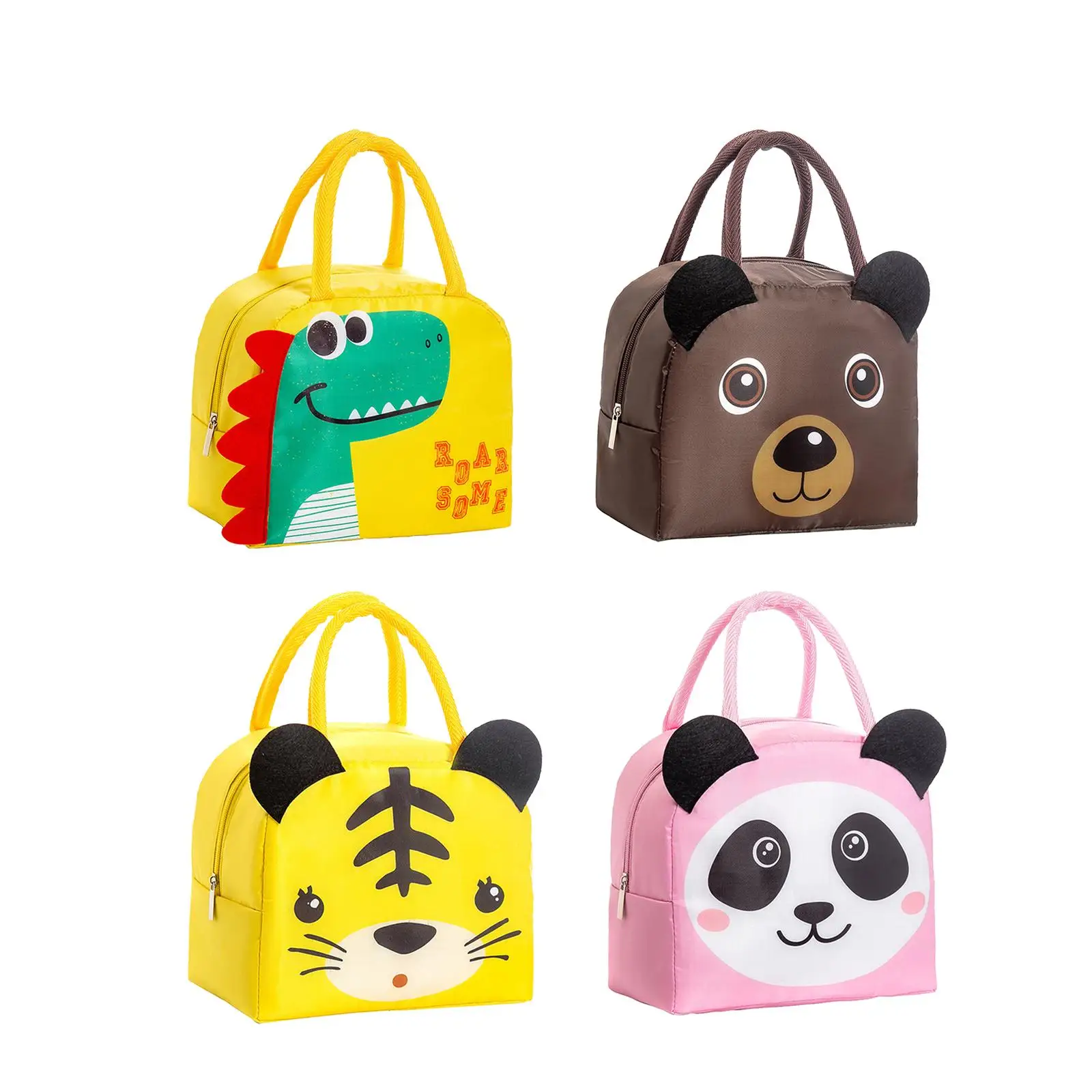 

Insulated Lunch Bag Durable Sturdy Handle Reusable Portable Lunch Lunch Box Insulated Bag for Girls Teens Children Men Boys