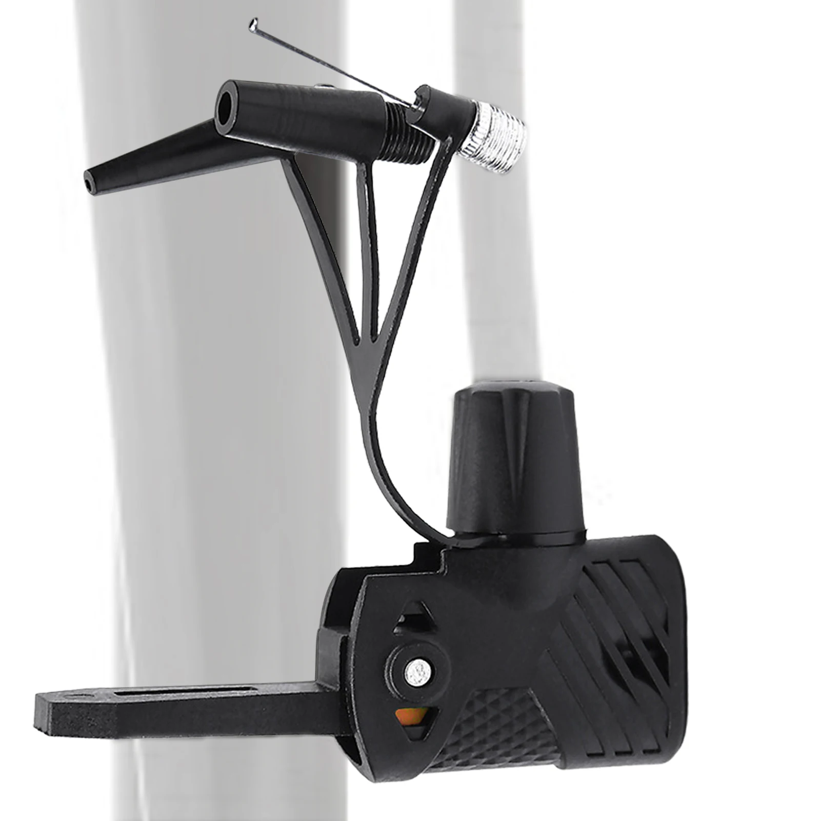 

Dual Head Bike Pump Head 3 In 1 Floor Pump Head High-Pressure Tire Floor Pump Tool Fits Presta Schrader And English Valve