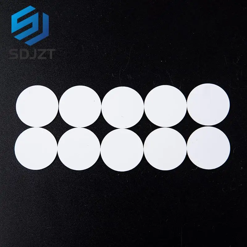 

10Pcs NFC Coins NTAG215 PVC 25mm Round Tags 13.56MHz Cards for amiibo Device NFC Tags