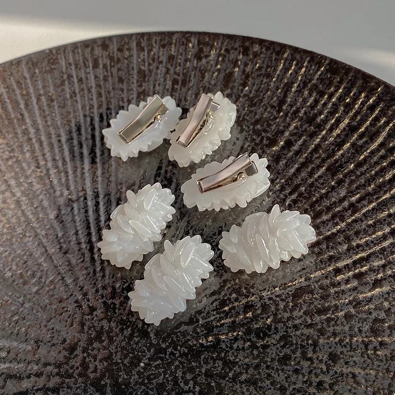 

Simulation Food Rice Hairpin Funny Hand-made Girl Bang Clip Hair Clip Female Cute Barrette Hair Accessories