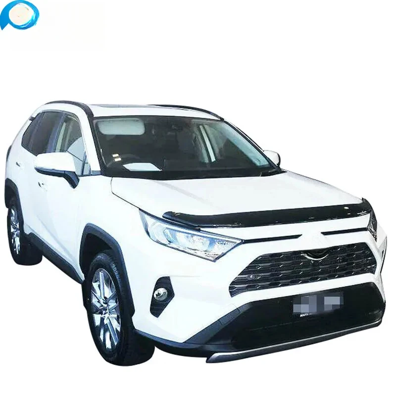 Фото RAV4 XA50 2019-2023, тонированный дефлектор капота, защита от насекомых, внешние аксессуары №4