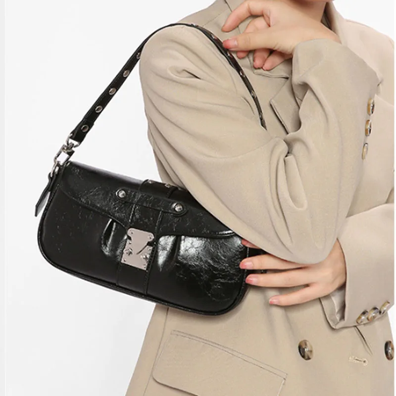 

High Quality Women Bag Small Square Bag 2023 New Fashion Underarm Bag Chain Strap Single Shoulder Crossbody Bag