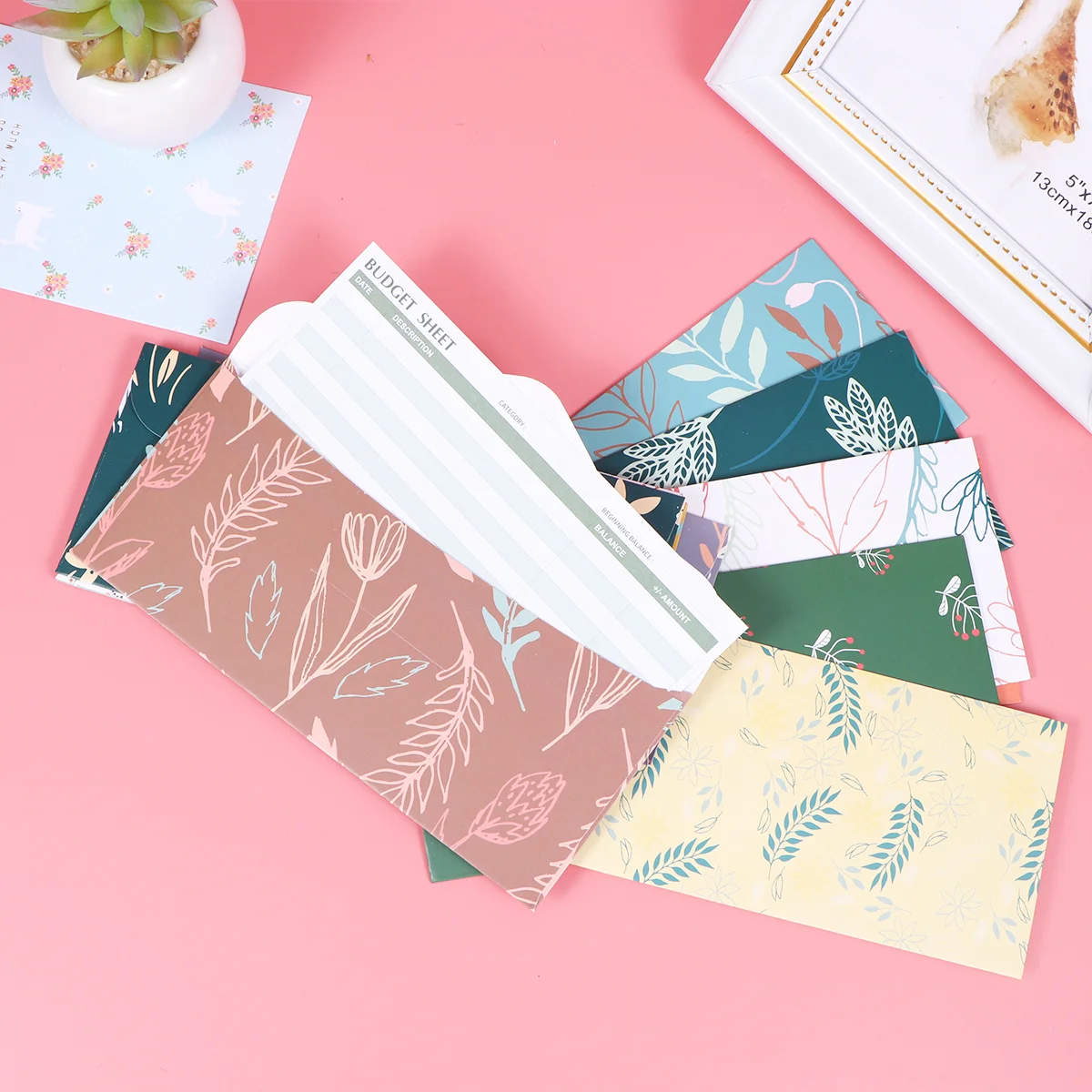 

12pcs Budget Envelopes Creative Thick Budget Envelopes Money Envelopes for Saving Money