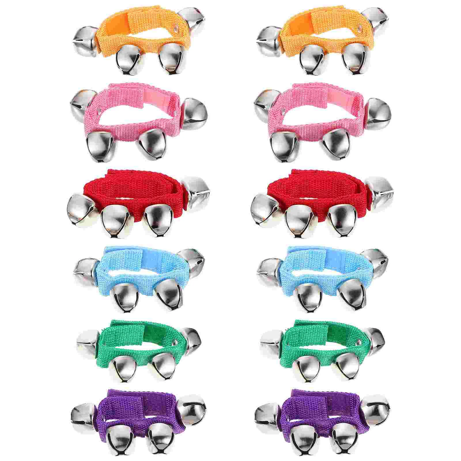 

Bell Bells Hand Kids Wrist Tambourines Musical Party Jingle Toys Toy Band Shaking Percussion Instruments Handbells Props Ankle