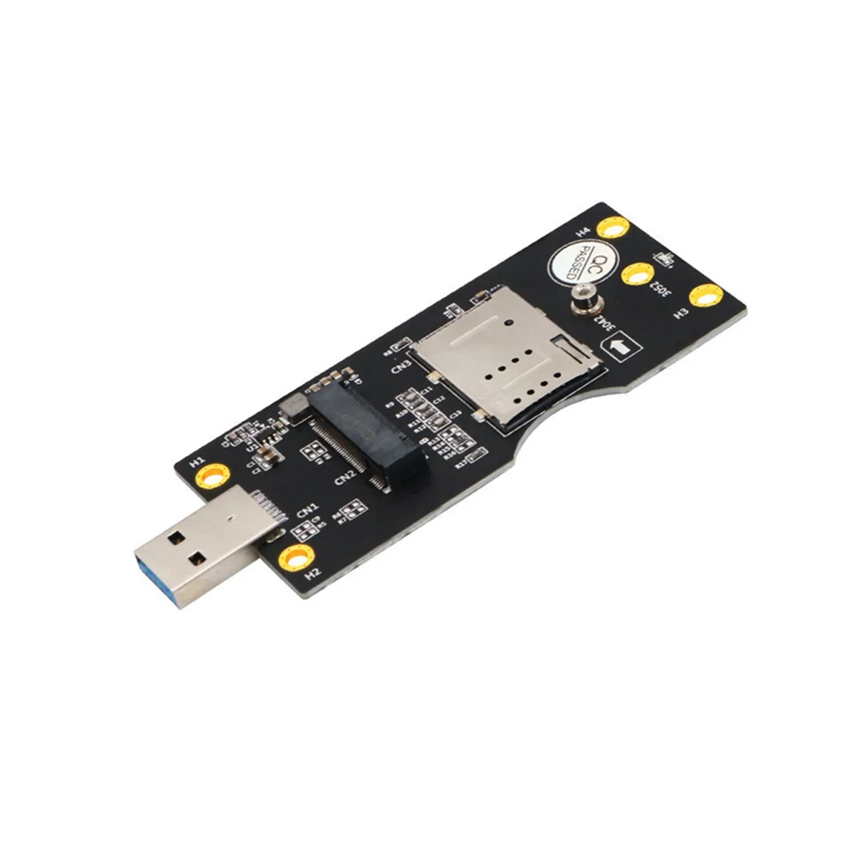 

Плата расширения NGFF M.2 Key B-USB 3,0 со слотом для карты памяти для WWAN/LTE 3G/4G/5G, Поддержка модуля 3042/3052 M.2
