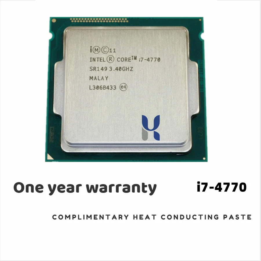Intel Core i7 4770 3.4GHz 8M 5.0GT/s LGA 1150 SR147 CPU Desktop Processor | Laptop Repair Components