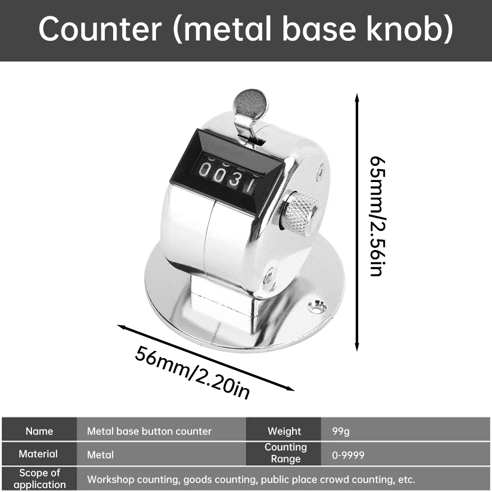 

4-значные счетчики чисел, ручной счетчик, таймер-кликер, механический счетчик для футбола, гольфа, склад, счетное устройство