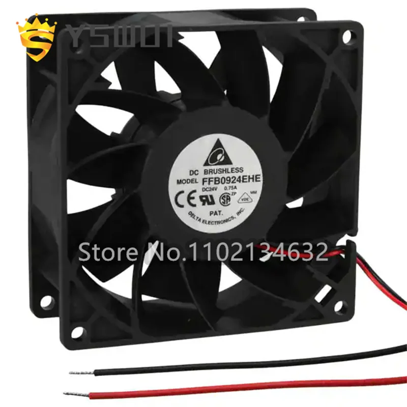 

FFB0924EHE Original FAN AXIAL 92X38MM 24VDC WIRE