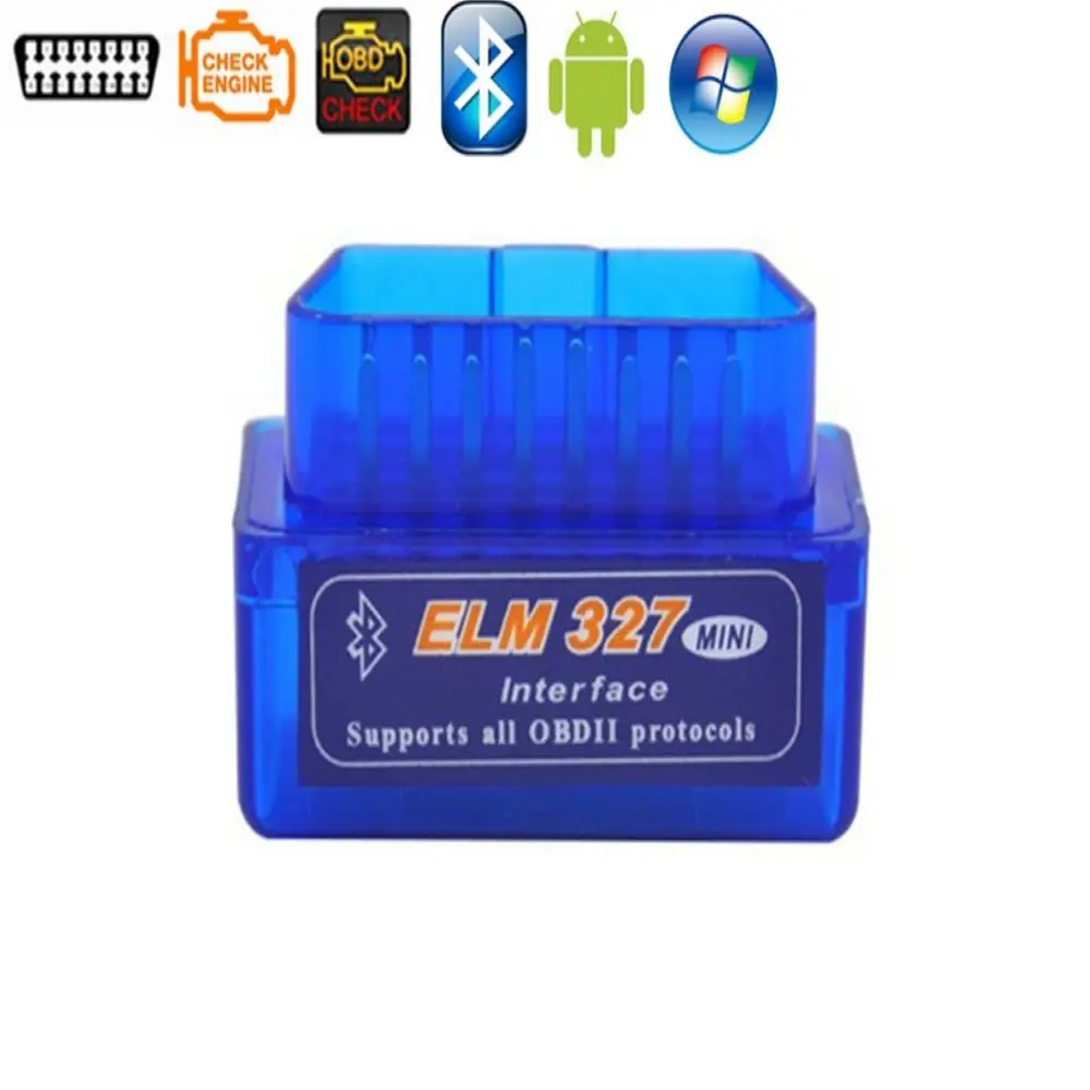 

Автомобильный диагностический сканер ELM327 Bluetooth V2.1 OBD2 CAN-BUS тестер с поддержкой Android Torque/Symbian работает с несколькими автомобилями ELM 327 Лидер пр...