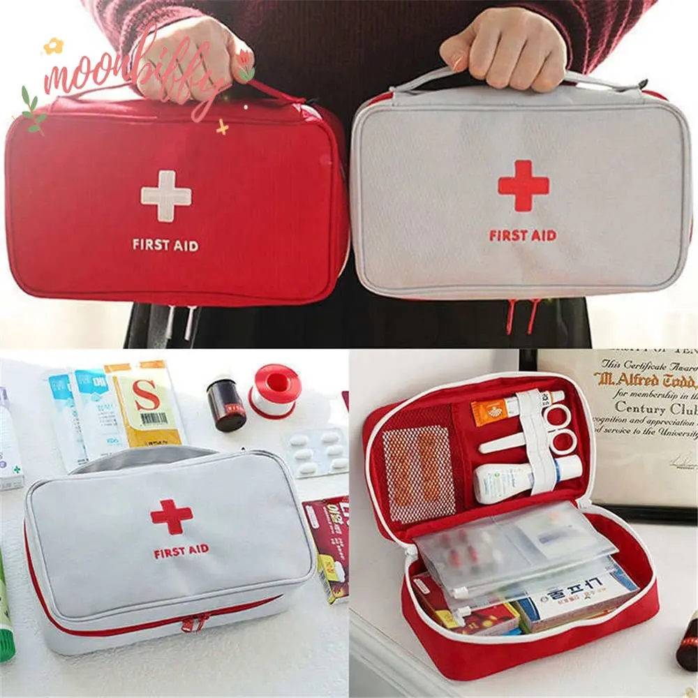 

2022 Type Travel First Aid Kit Bag Home Emergency Medical Survival Rescue Box Bag Organizer Resealable Bags Cloth Mask