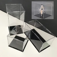 75 size display case for collectibles doll model clear acrylic box display action figures home storage organizing toys