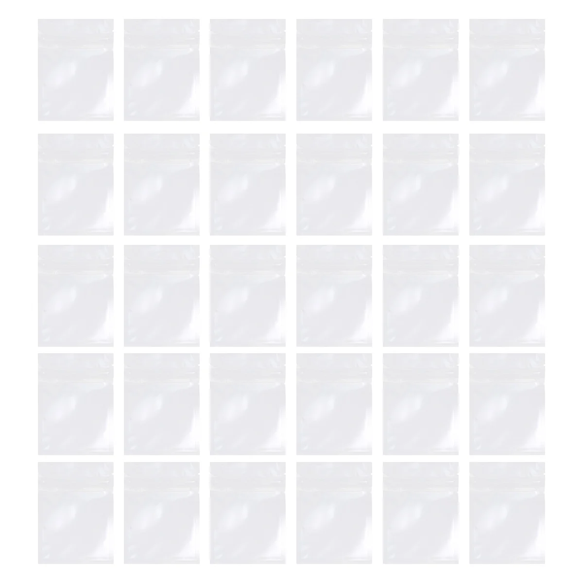 

100PCS Medication Vitamin Portable Clear Zipper Pouches