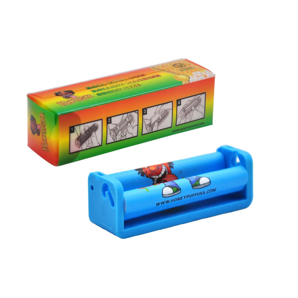 

Plastic Cigarette Rolling Machine For 70MM Rolling Paper Manual Tobacco Roller Pocket Size