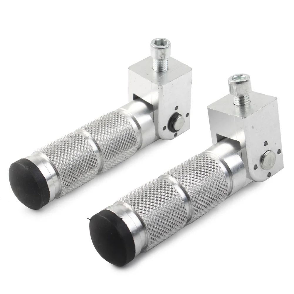 Универсальные подножки для мотоцикла 8 мм складные пассажирские Yamaha Honda Suzuki Kawasaki