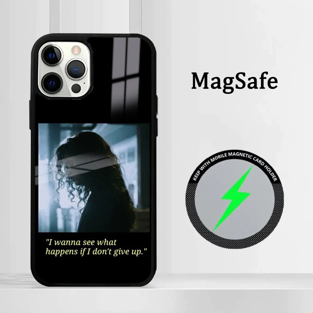 Чехол для телефона Actor Z-Zendaya Coleman iPhone 16 15 14 13 12 11 Pro Max Plus Mini Magsafe Mirror беспроводной