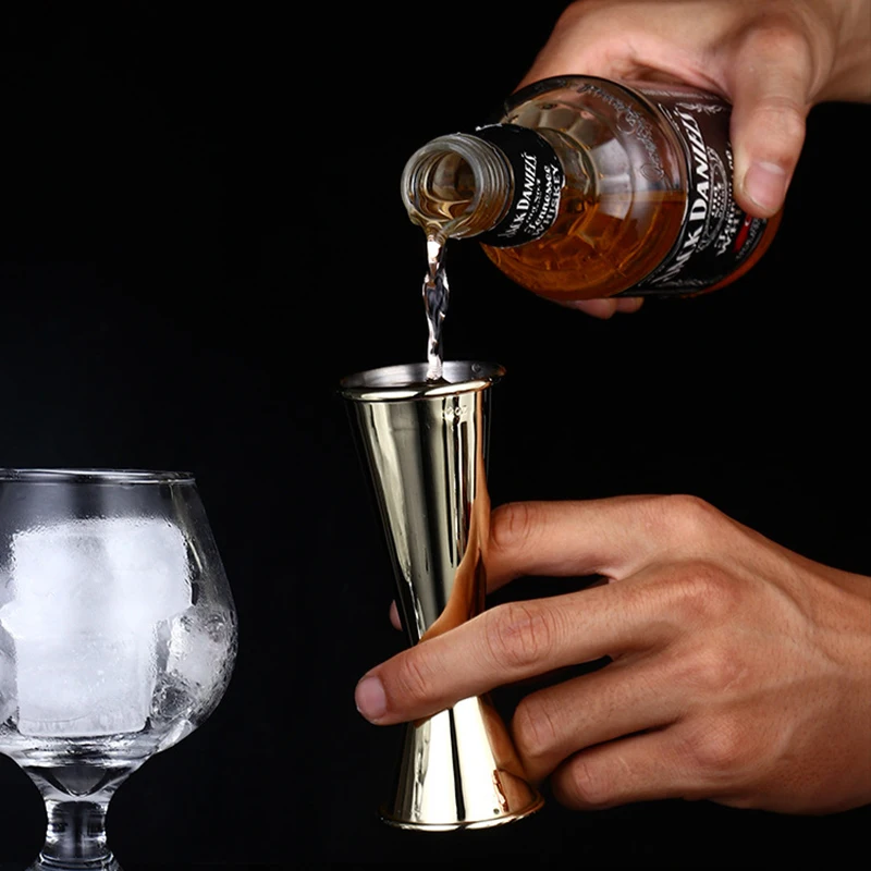 Коктейльный бар Jigger из нержавеющей стали японский дизайн двойной дух мерная