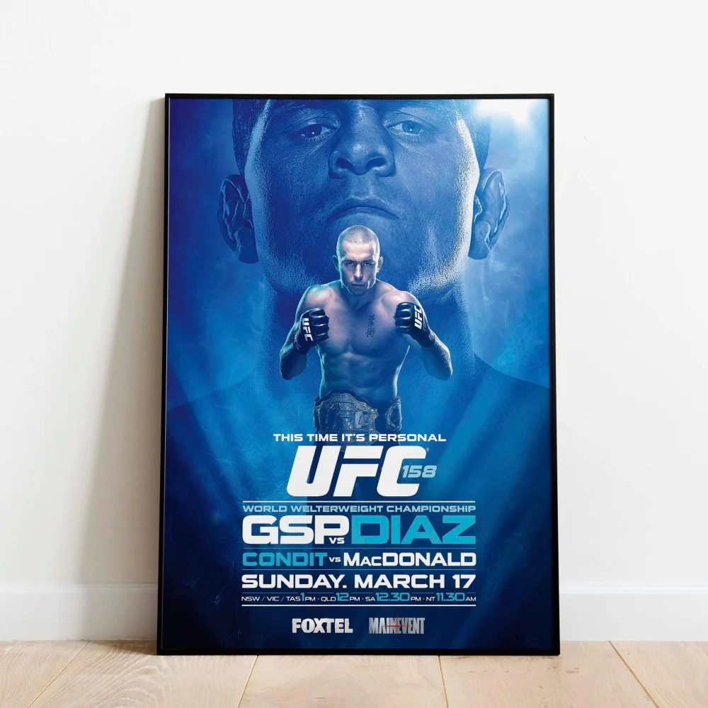 

Плакаты с легендами бокса Джонс и Альдо UFC 143-180