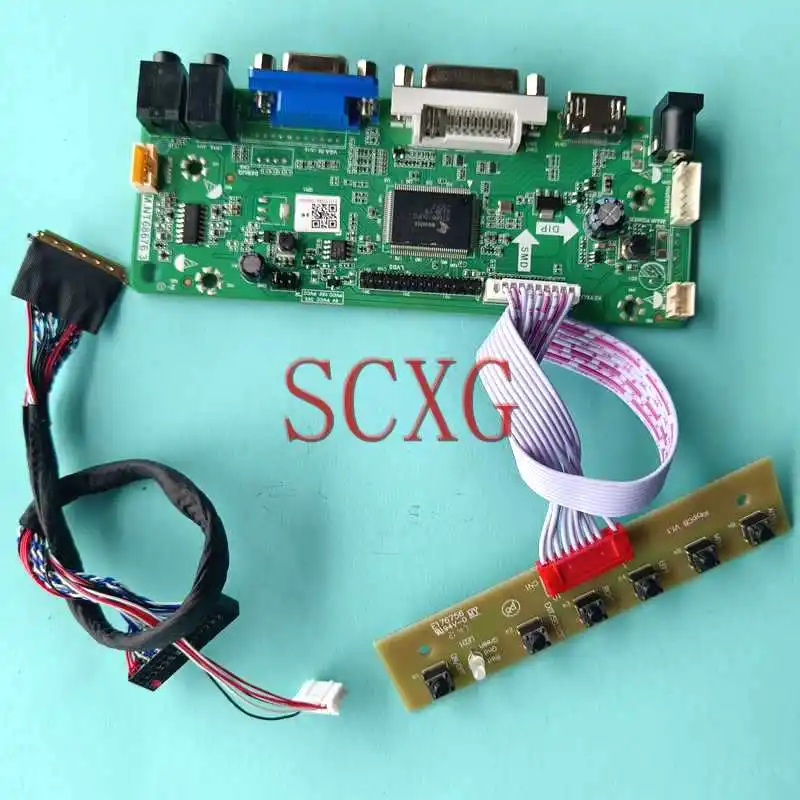

Плата контроллера экрана ноутбука подходит для Φ/TLE2/TLF1/TLL1 VGA DVI DIY Kit LVDS 40-Pin HDMI-Совместимость 14 "1366*768
