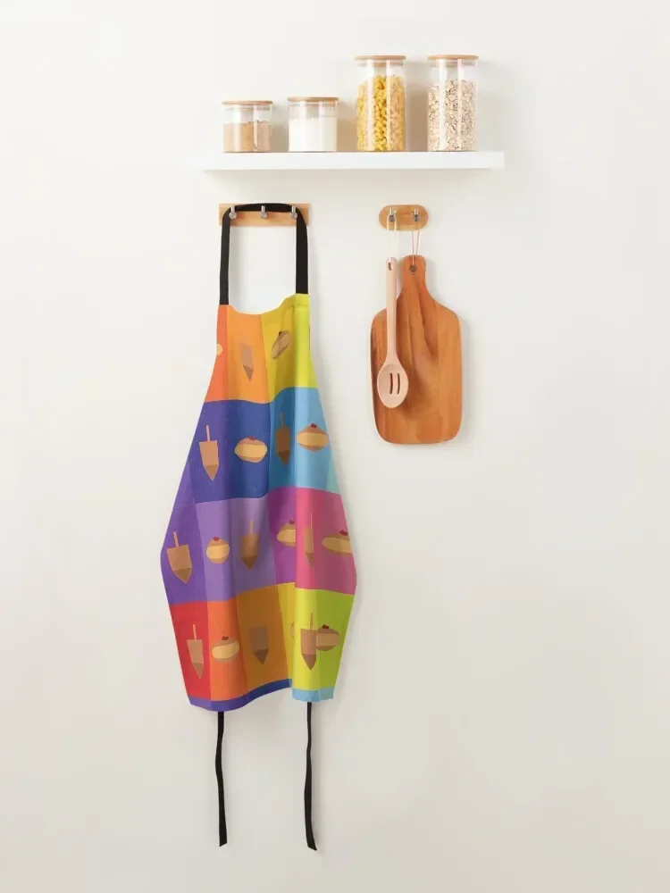 D &amp - фартук с пончиками и дредами в радужную сетку униформа шеф-повара женские