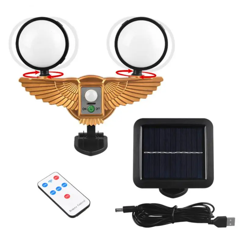 

Solar Outdoor Light LED Solar Street Lamp PIR Motion Sensor Waterproof Remote Control Wall Light Garden Patio Yard Lighting