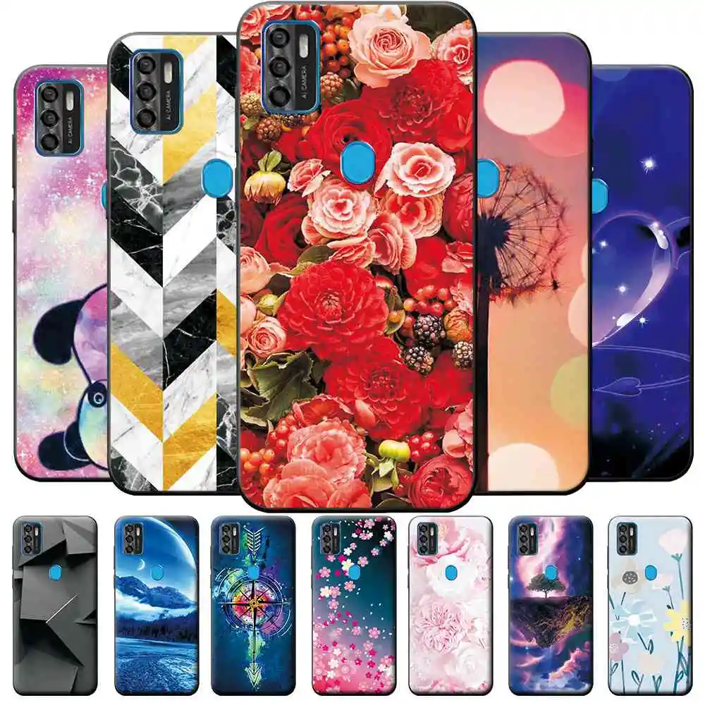 Для ZTE Blade A7s 2020 чехол защитная задняя крышка для ZTE BladeA7s 2020 Мягкая силиконовая зеркальная задняя крышка для Blade A7s 2020 Funda Coque