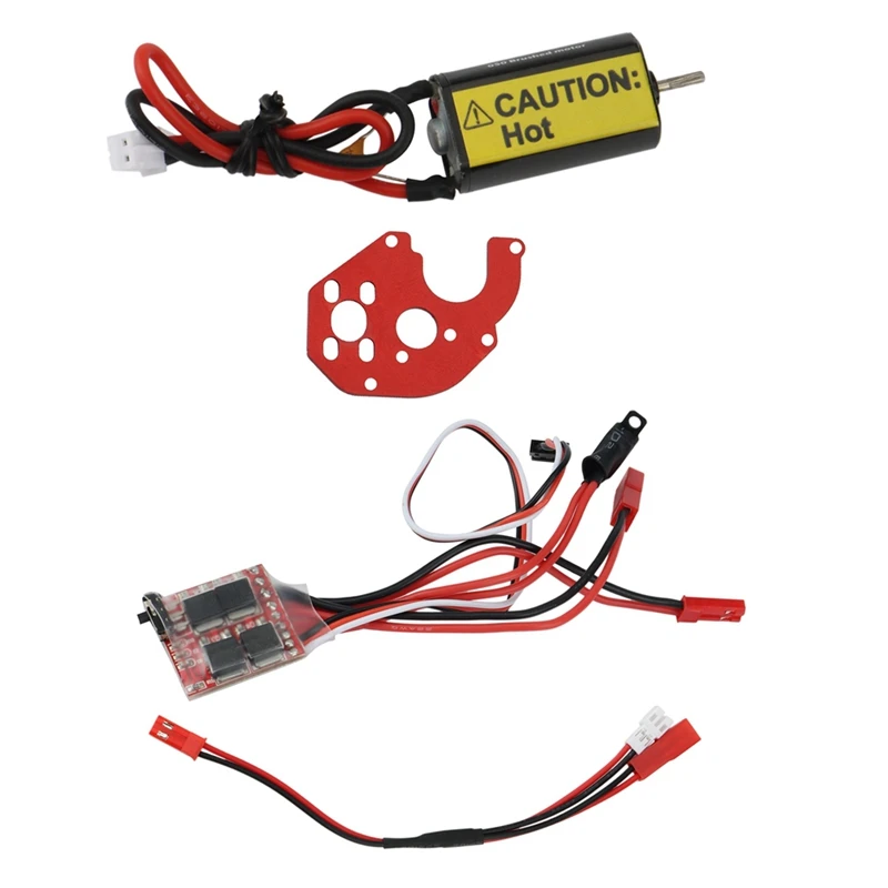 

050 66T Bushed Motor with 30A ESC for 1/24 RC Crawler Axial SCX24 AXI90081 AXI00001 AXI00002 Upgrade Parts