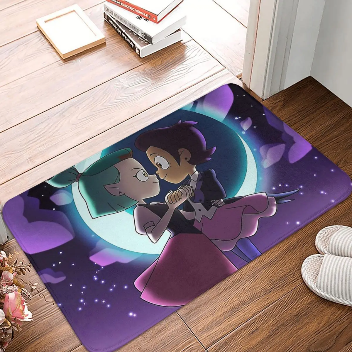 

The Owl House Luz Cartoon Bath Mat Amity Dance Doormat Living Room Carpet Outdoor Rug Home Decor