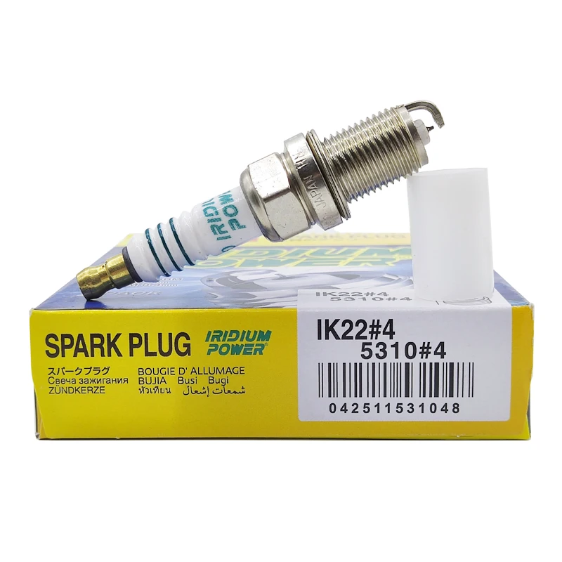 

4/6pcs IK22-5310 Iridium Spark Plug For BMW Audi Chevy Volkswagen Nissan Volvo Mitsubishi Daihatsu AGPR902P TP392A IK22 5310