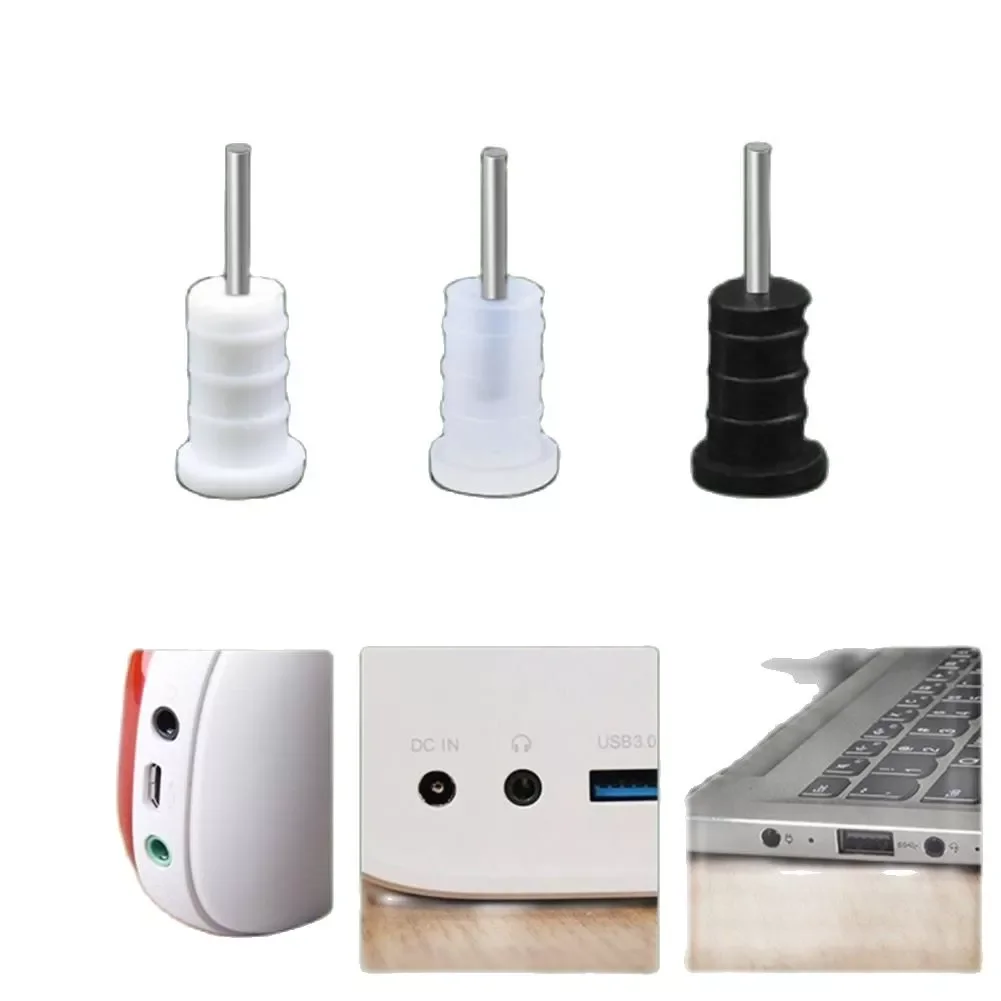 

5Pcs 3.5mm Earphone Dust Plug Mini Universal Silicone Multipurpose Jack Dust Pin Smart Phones Accessories