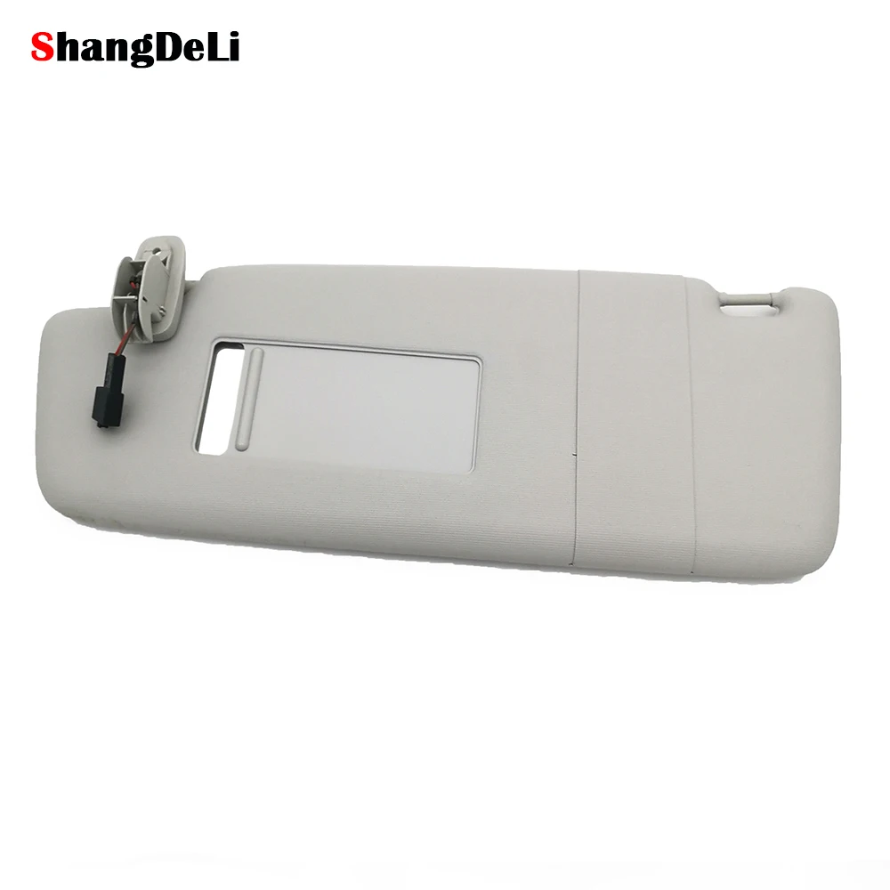 

Gray Interior Sun Visor with Mirror for VW Passat B5 2001 2002 2003 2004 2005