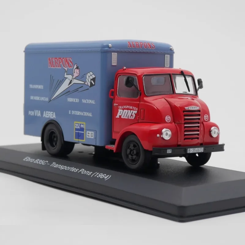 Литая в масштабе 1:43 модель автомобиля Ebro B35C 1964 из сплава готовая коллекция