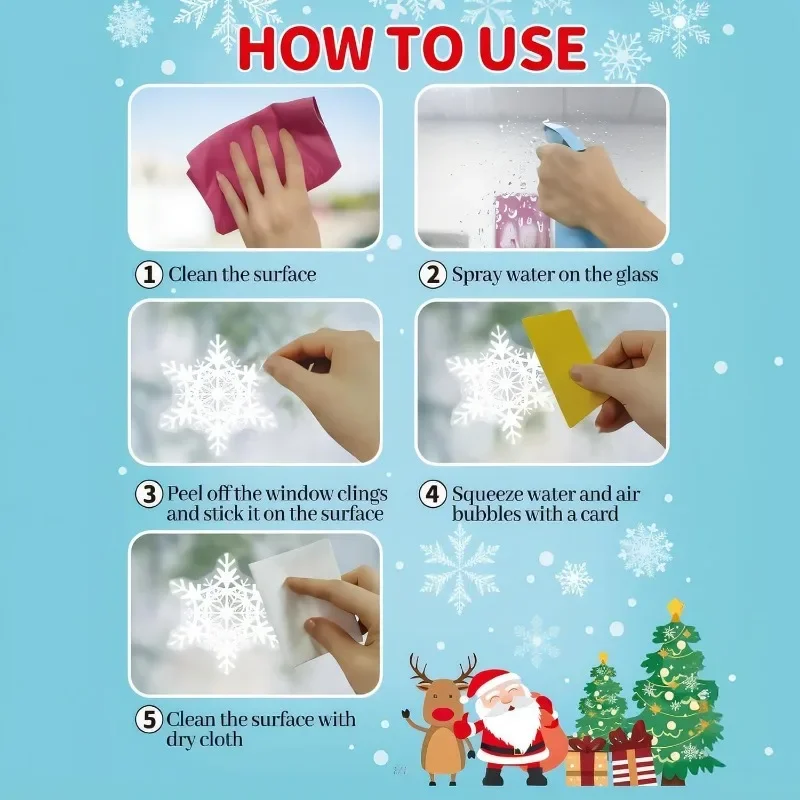 90 шт. наклейки на рождественскую елку