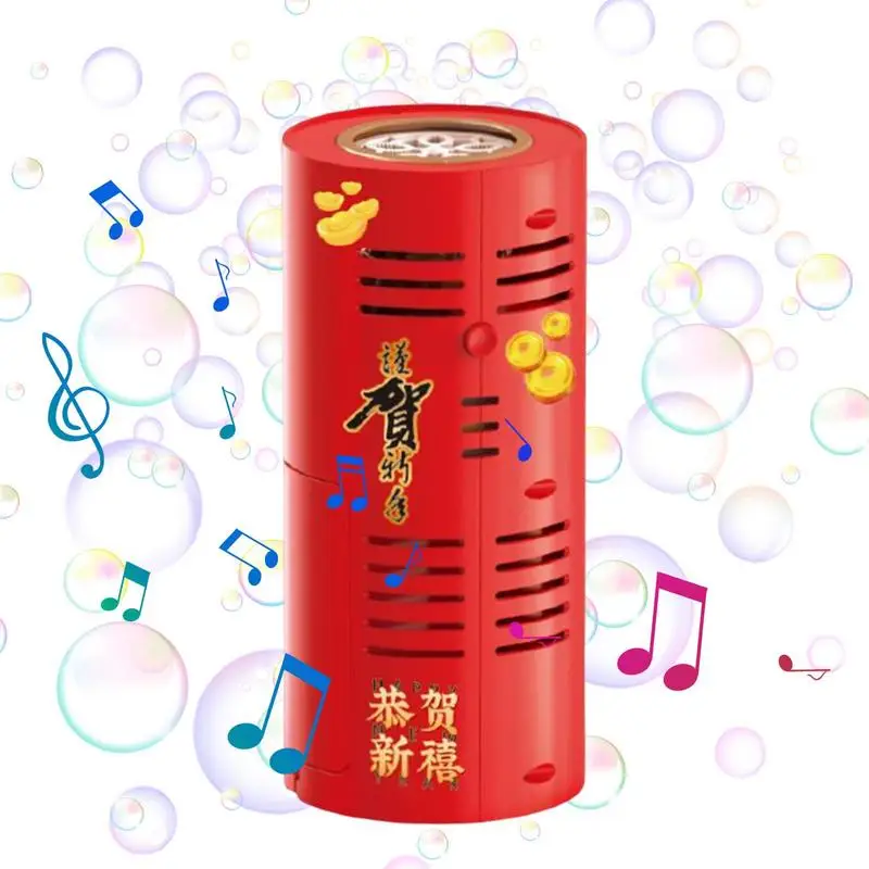 

Портативный фейерверк для изготовления пузырей, Электрический новый год, игрушка для изготовления пузырьков с 10 отверстиями, новинка 2023, портативная машина для создания пузырьков с фотоэлементами