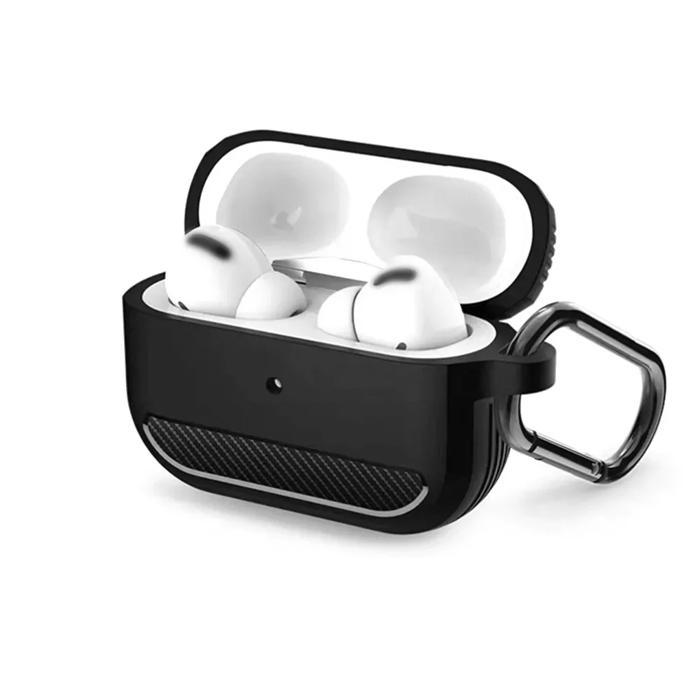 

TPU Matte Protective Case For Airpods Pro Case Cover For AirPods Pro Full-Body Shock Absorbing Protective For Airpods 1 2 Case
