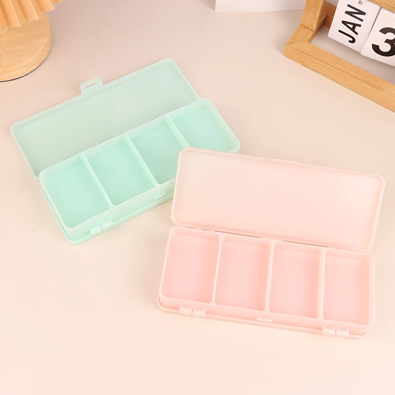 Портативный органайзер для кистей макияжа карандаш бровей ногтей Brufe прозрачный