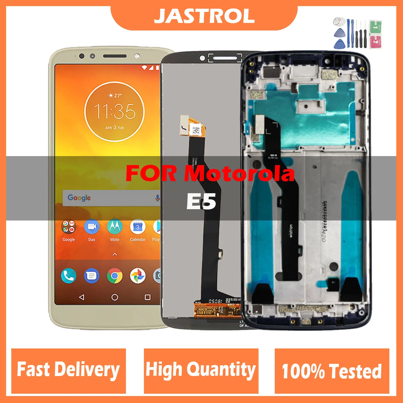 

Original Tested 5.7" LCD For Motorola MOTO E5 XT1944 LCD Display Touch Screen Digitizer Assembly Moto E5 LCD Display Replacement