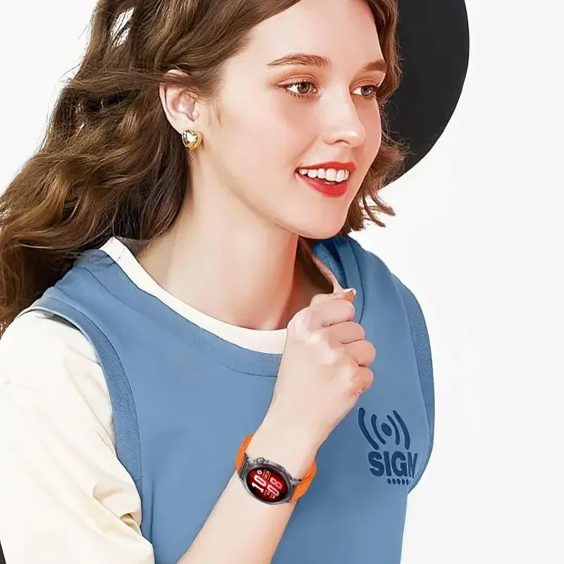Фото Спортивный нейлоновый ремешок 18 мм, 20 мм, 22 мм для Huawei Watch Ultimate 2, GT Runner 2, браслет для Huawei Watch 5, GT6, GT5, GT4-3-2, 46 мм, 41 мм №4
