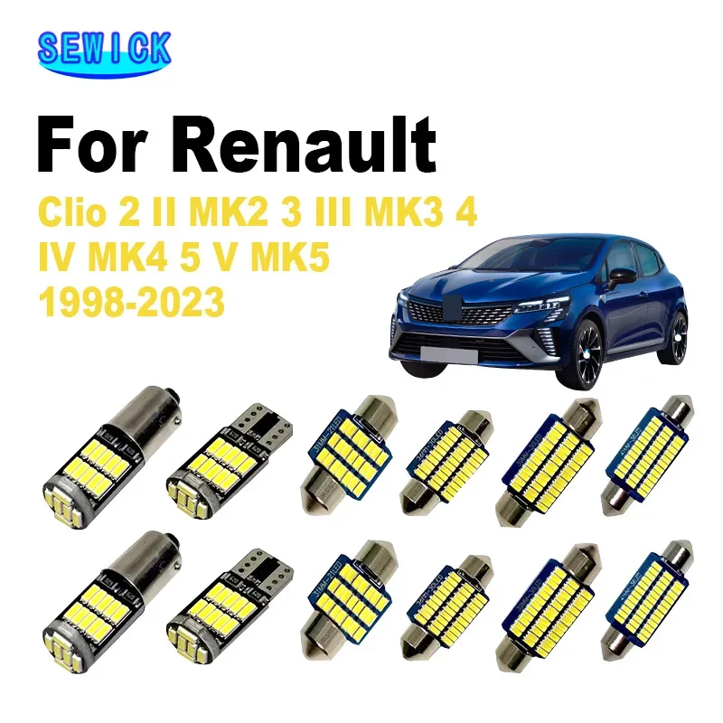 SEWICK светодиодные автомобильные фонари для Renault Clio 2 II MK2 3 III MK3 4 IV MK4 5 B V MK5 1998-2023