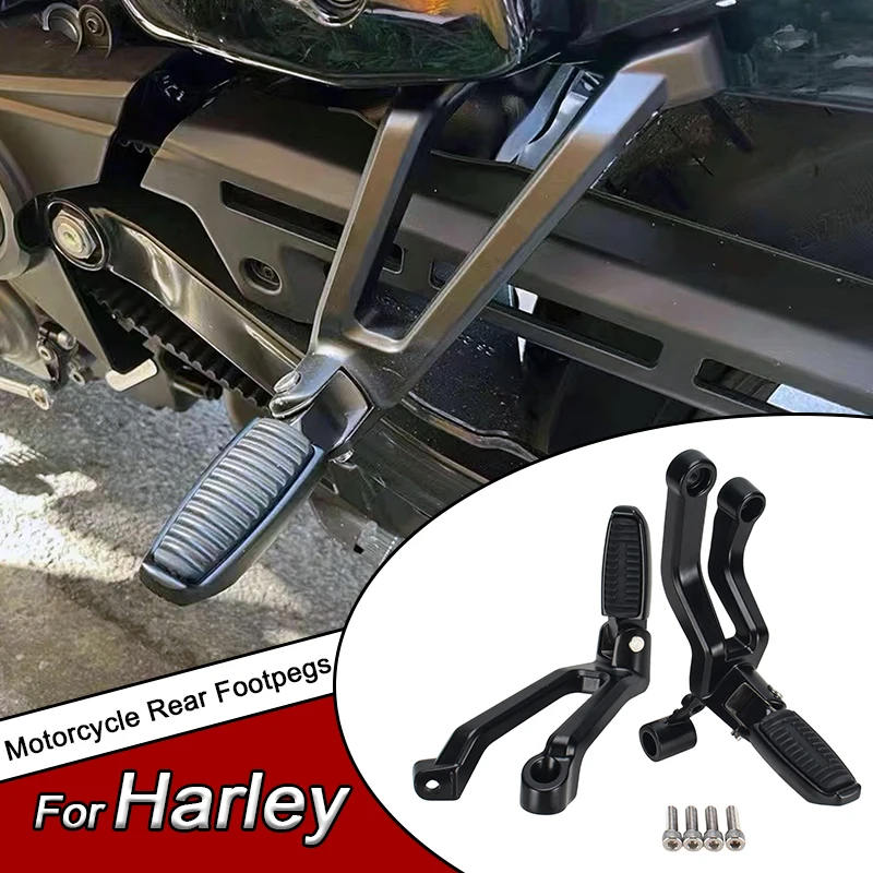 Фото Комплект задних подножек для мотоцикла Harley Nightster RH975/Special RH975/S 2022+ (аксессуары для педалей) №1
