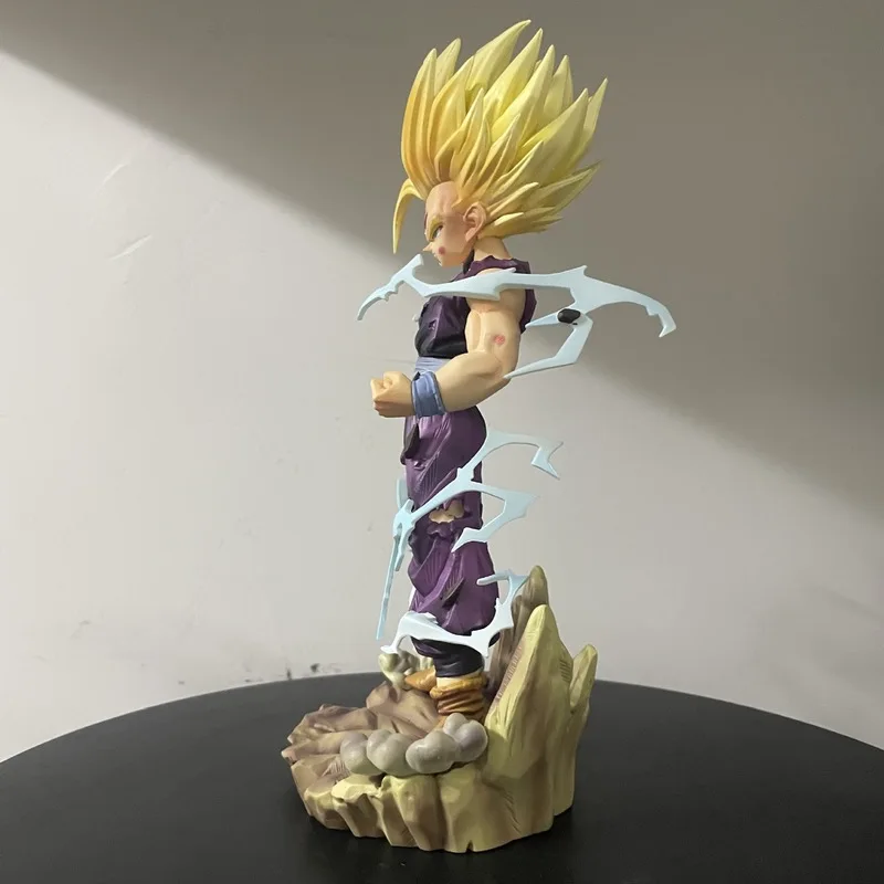Фото Аниме-фигурка Драгон Болл Зет Сон Гохан с двумя головами, 26 см, DBZ SSJ 2, коллекционная модель Супер Сайян, статуэтка GK №2