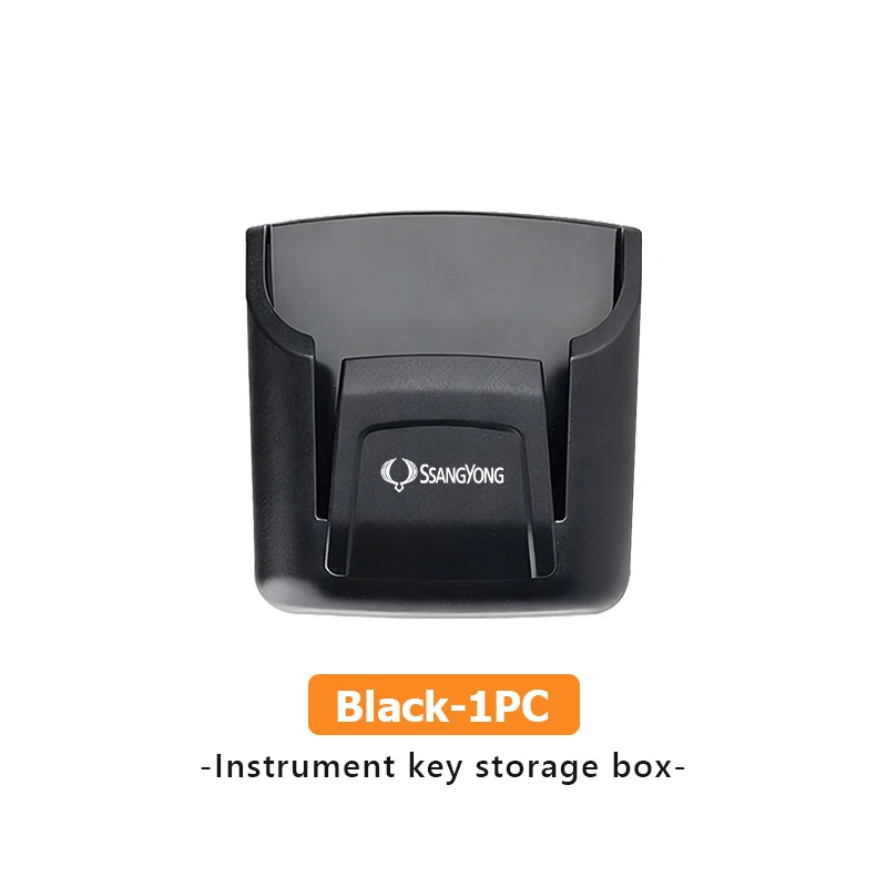 

Автомобильный держатель для ключей, ящик для хранения в салоне автомобиля, стойка для ключей на приборной панели, органайзер для SsangYong Musso Korando Rexton Torres Kyron 2
