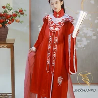 chinese dress embroidery super fairy oriental style women costumes hanfu skirt traditional clothing