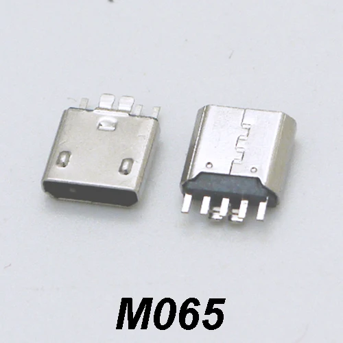 10 шт. разъем Micro USB тип в гнездо 2 0 зажим для разъема PCB 8 зарядный хвостовой плоский