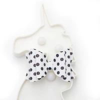 a pair classic black and white boutique girls bows hairgrip lovely hairpins elegant hair clips headwear accessories headdress